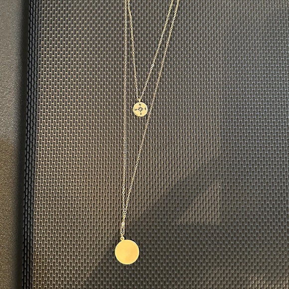 Gold Necklace two layers - Picture 1 of 9